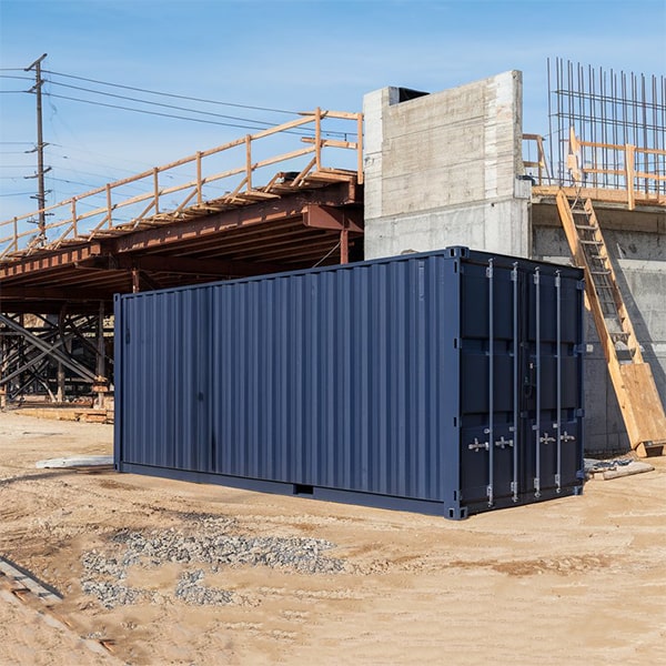 accessories such as shelving, lighting, ventilation, and ramps can be added to construction site storage containers to enhance functionality